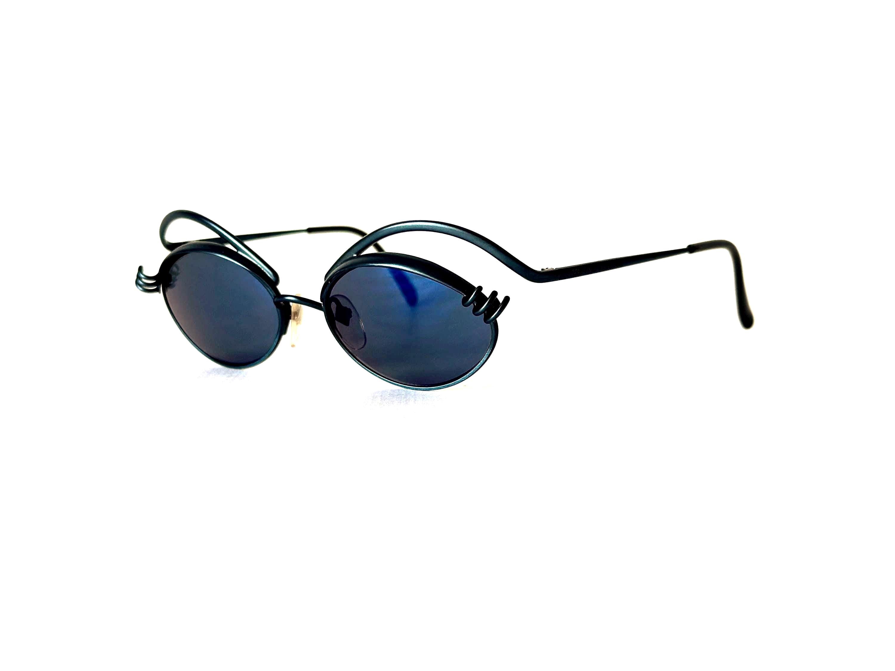 90s Jean Paul Gaultier vintage サーモントブロー Vintage Jean Paul Gaultier Sunglasses: 1992 Brows & Lashes, 56