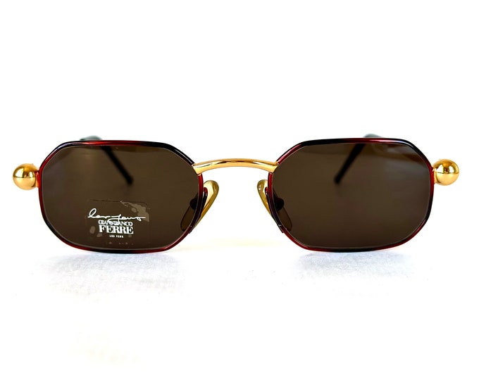 Vintage Gianfranco Ferre GFF 278 S Sunglasses New Old Stock Made in Italy in the 1980s