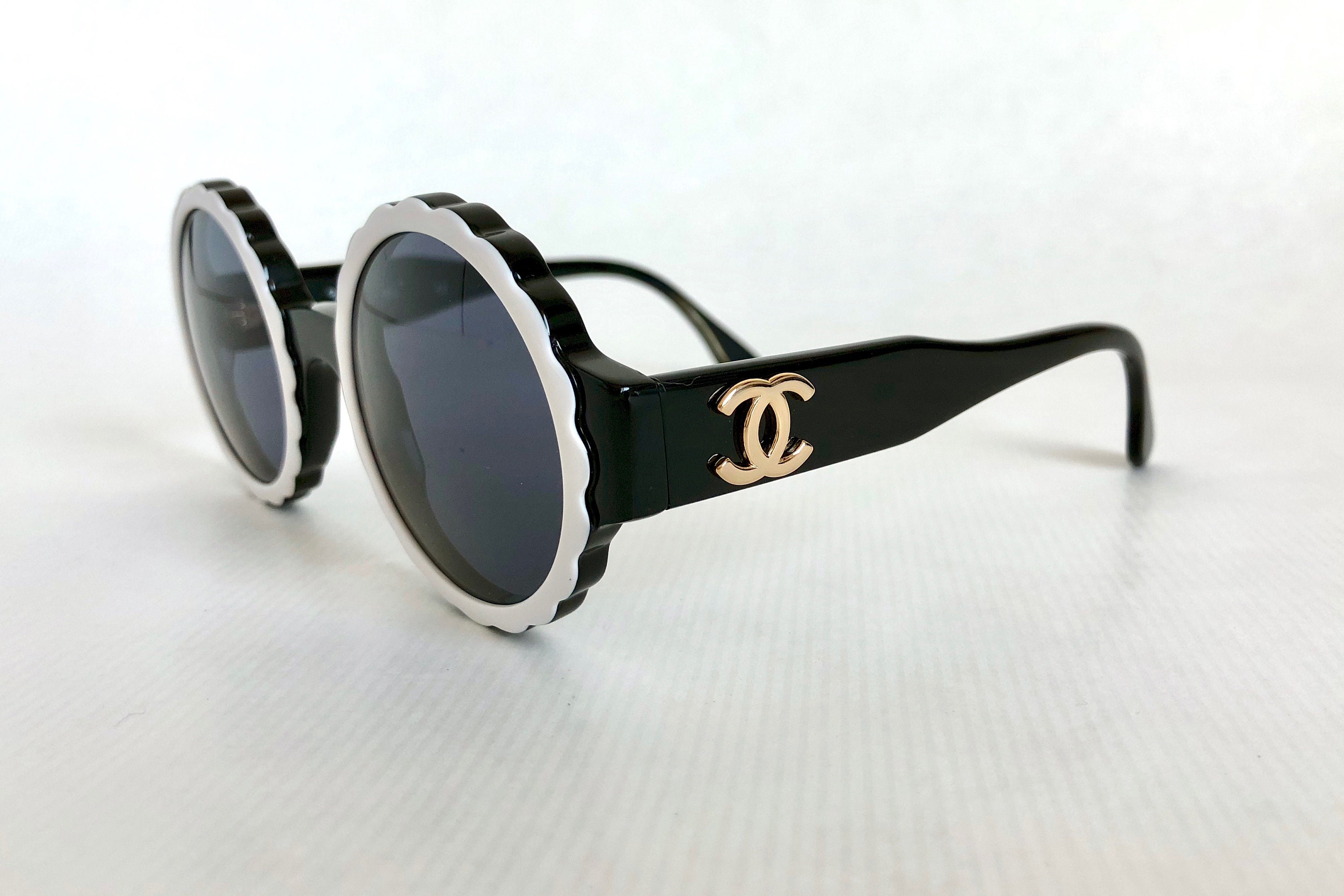 CHANEL 03524 C0229 Vintage Sunglasses New Old Stock including Box, Case