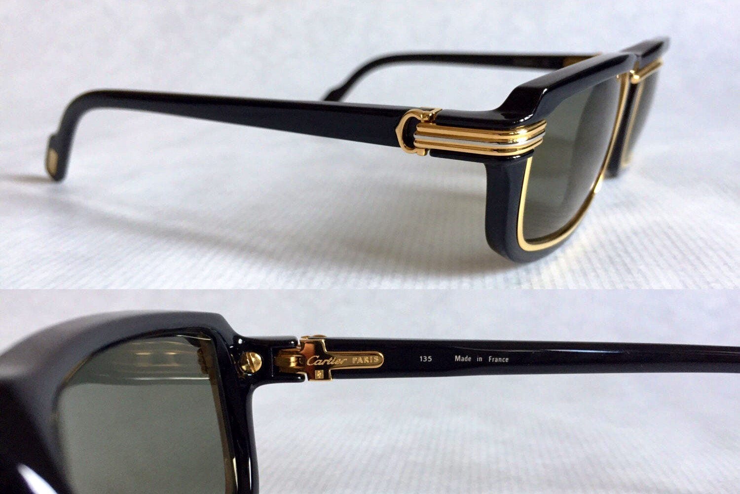 Cartier Vertigo Vintage Sunglasses Full Set New Old Stock