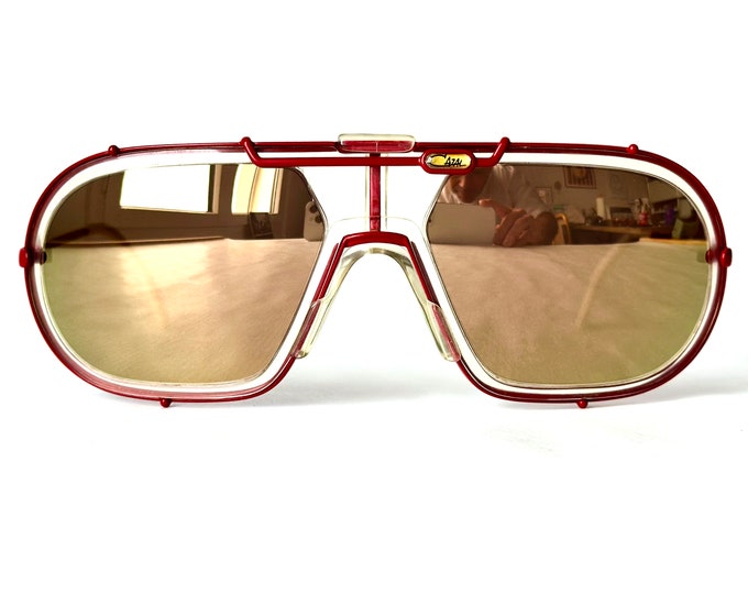 Vintage Cazal 903 Col 326 Sonnenbrille mit Linseneinsatz New Old Stock Made in West Germany in den 1980er Jahren