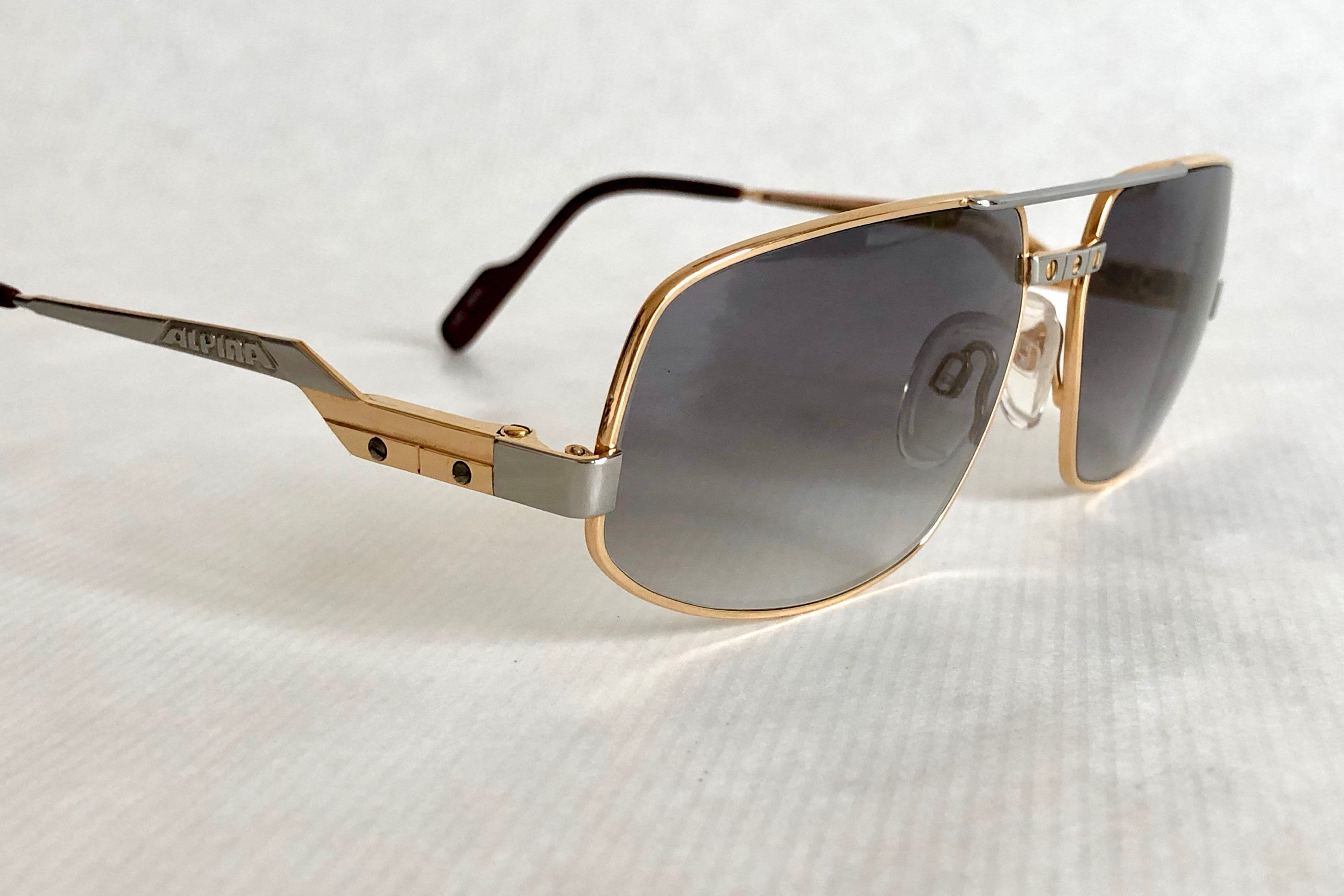 Alpina FM11 Vintage Sunglasses – New Old Stock – Including Alpina Case