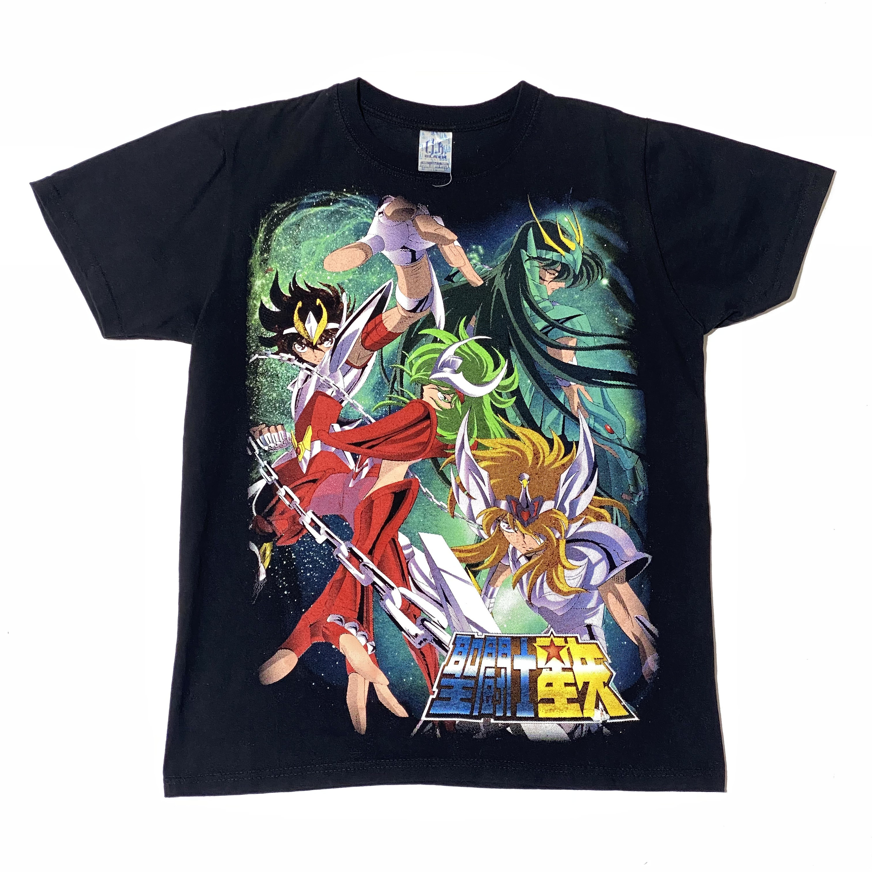 Vintage 1990s Saint Seiya Les Chevaliers Du Zodiaque T shirt Size