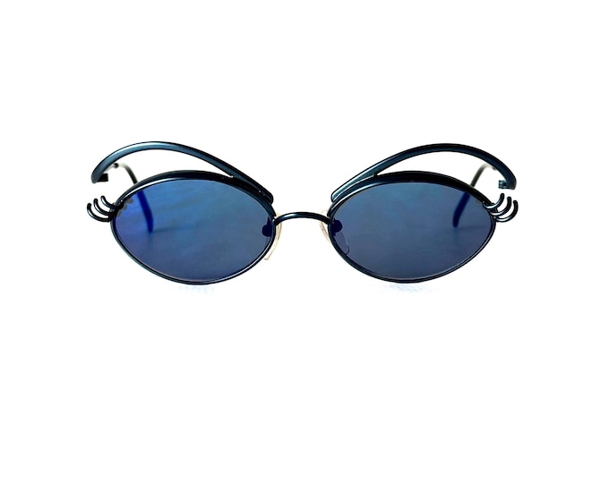 Vintage Jean Paul Gaultier Sunglasses: Brows & Lashes - Made in Japan 1992