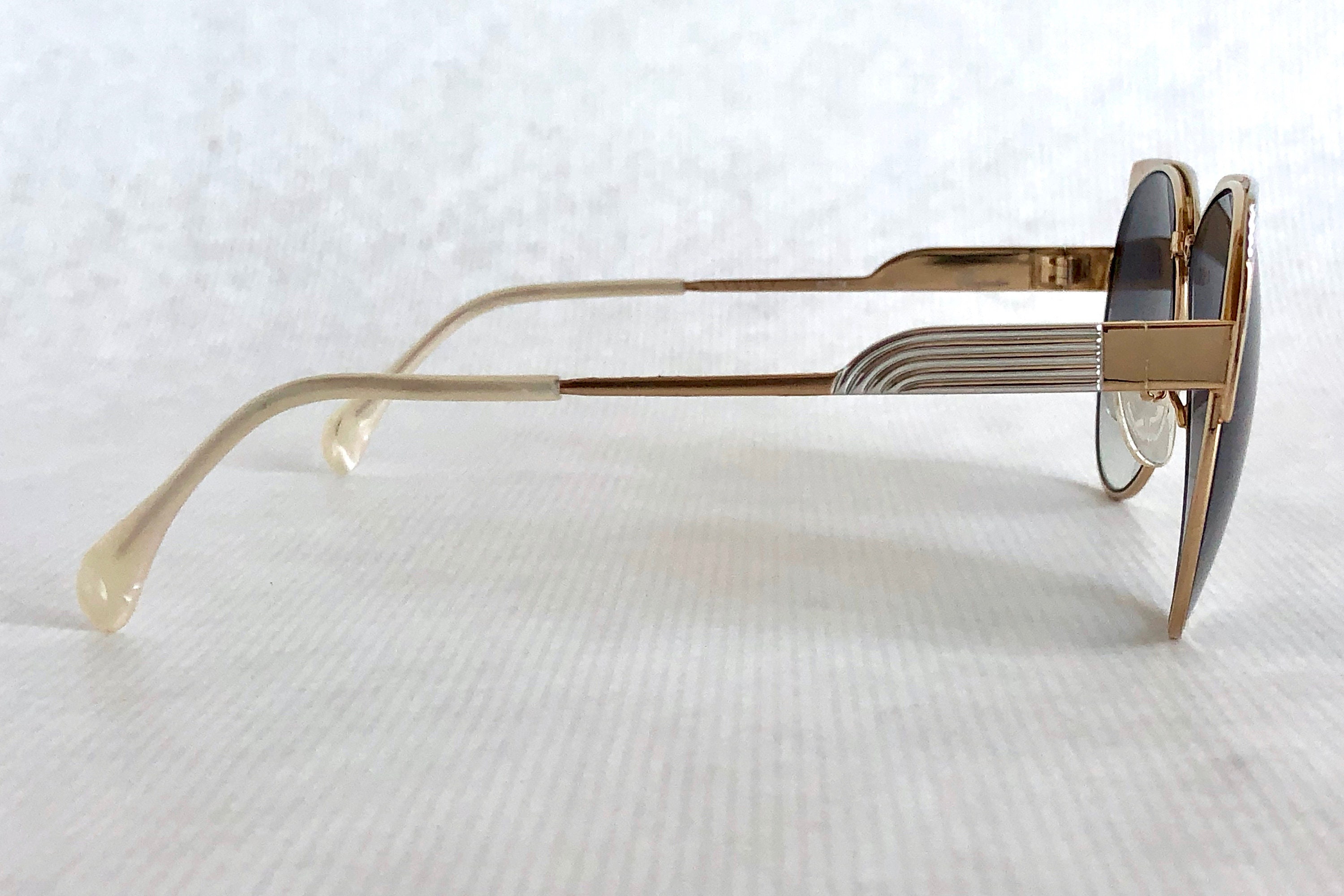 Jean R. Cleopatra 22k Gold Plated Vintage Sunglasses – Made in West ...