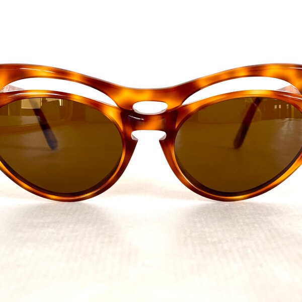 Vintage 1980er Moschino de Persol M21 Sonnenbrille New Old Stock