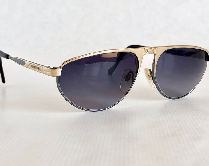 Vintage 1980s Machiavelli Pure Titanium 8-40 Sunglasses Made in Japan New Old Stock