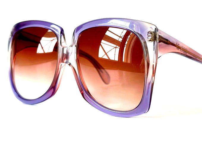 Vintage Sweden Frames Midnight Sun 704 Sunglasses New Old Stock Made in Sweden in the 1980s
