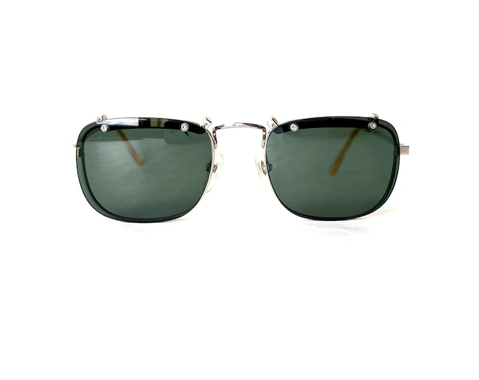 Vintage Helmut Lang 21-0003 Sunglasses Titanium Gullwing Doors Made in Japan by Murai in 1999