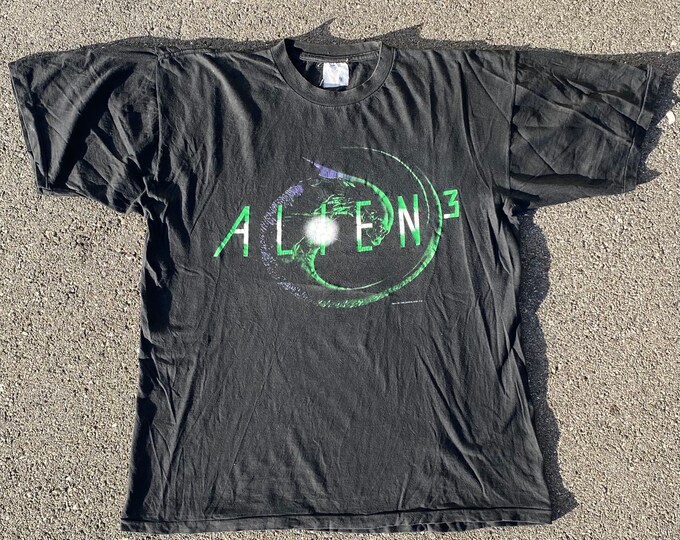 Vintage 1992 ALIEN 3 Movie T-Shirt – Single stitch – Size XL