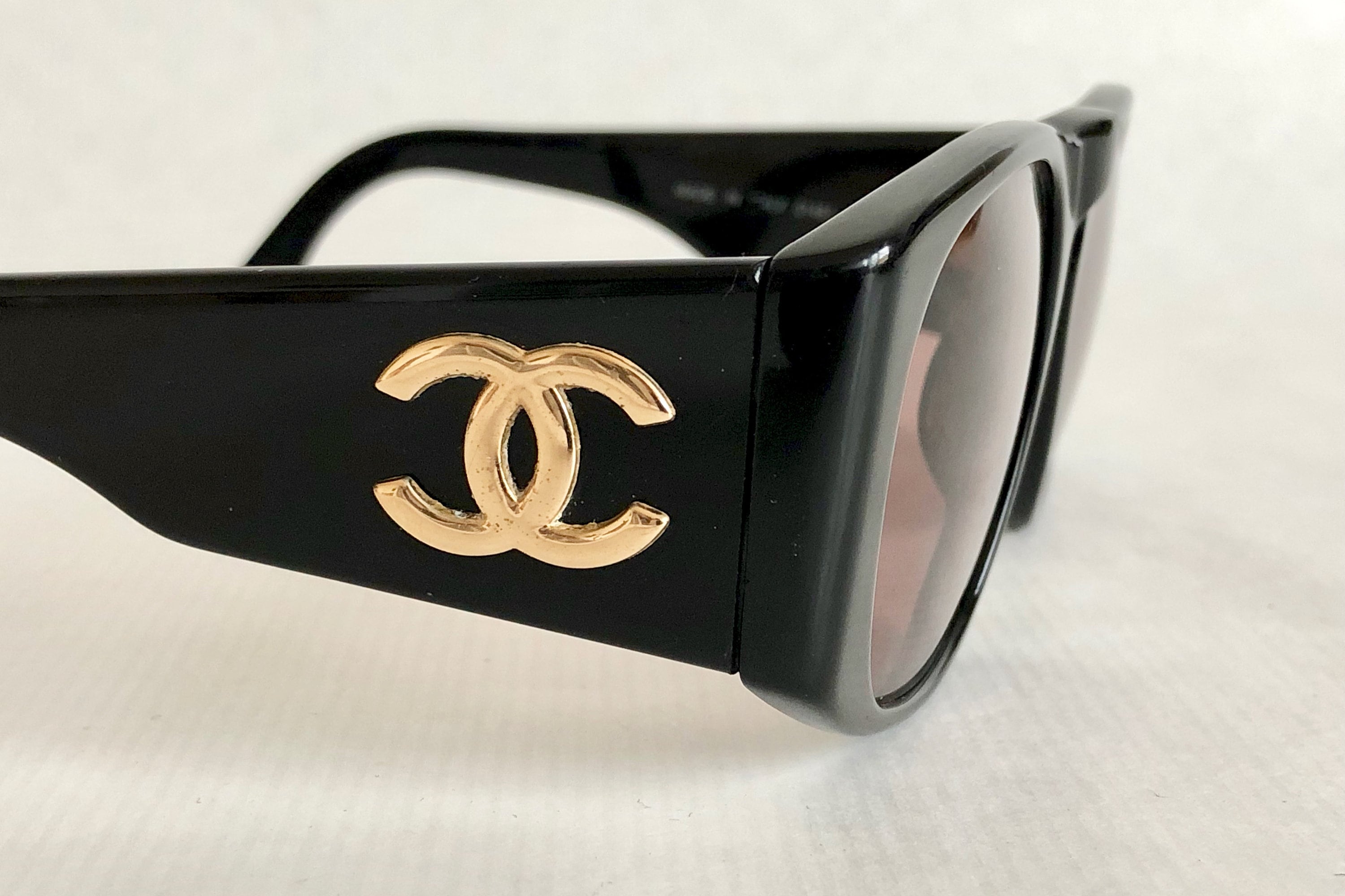 Reserved for Drew /// CHANEL 01451 94305 Vintage Sunglasses New Old