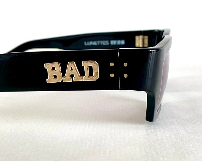 Vintage 1980s IDC «Bad» Sunglasses – New Unworn Deadstock – Made in France
