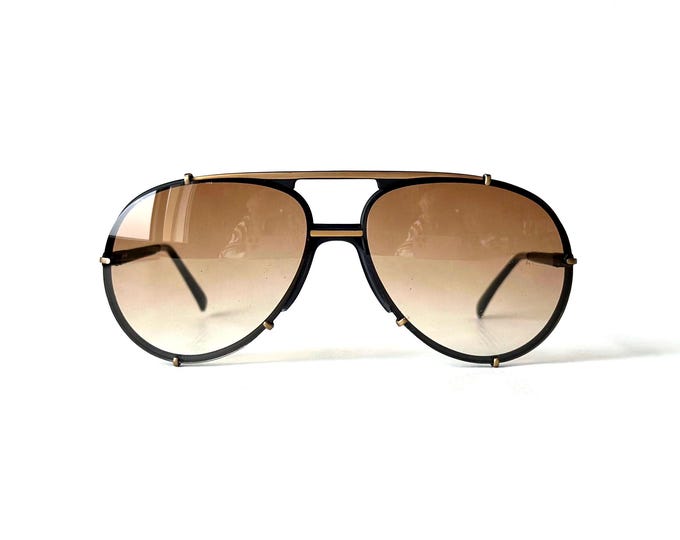 Vintage Michel Platini Sunglasses 2 Sets of Lenses NOS Italy 1989