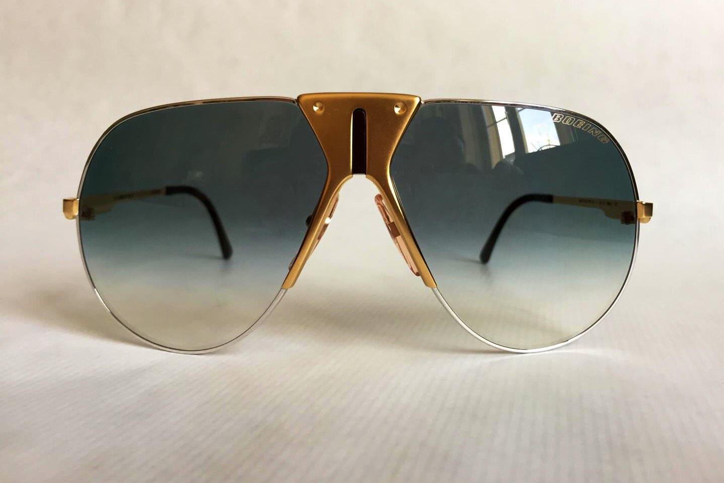Boeing by Carrera 5701 Vintage Sunglasses New Unworn Deadstock Full Set