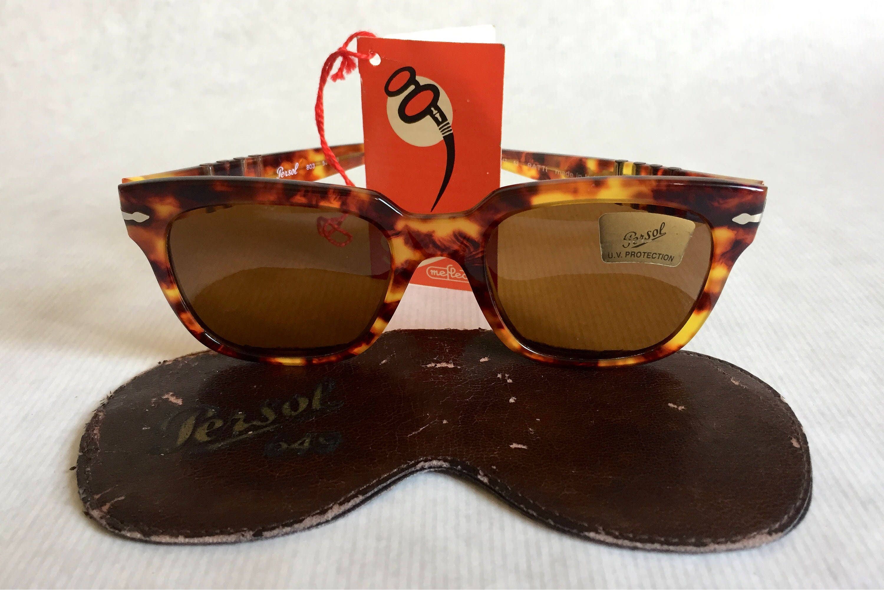 Persol Ratti 803 Vintage Sunglasses New Unworn Deadstock Including