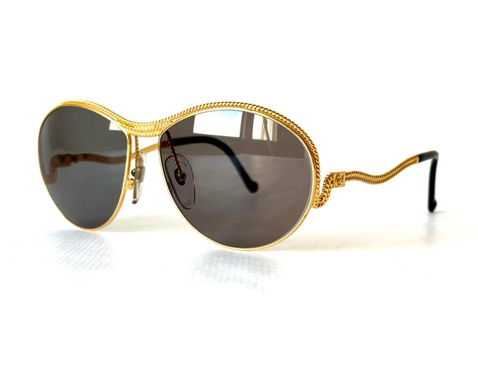 Vintage Christian Lacroix 7301 Sunglasses New Old Stock Including Original Case Made in Austria in the 1980s