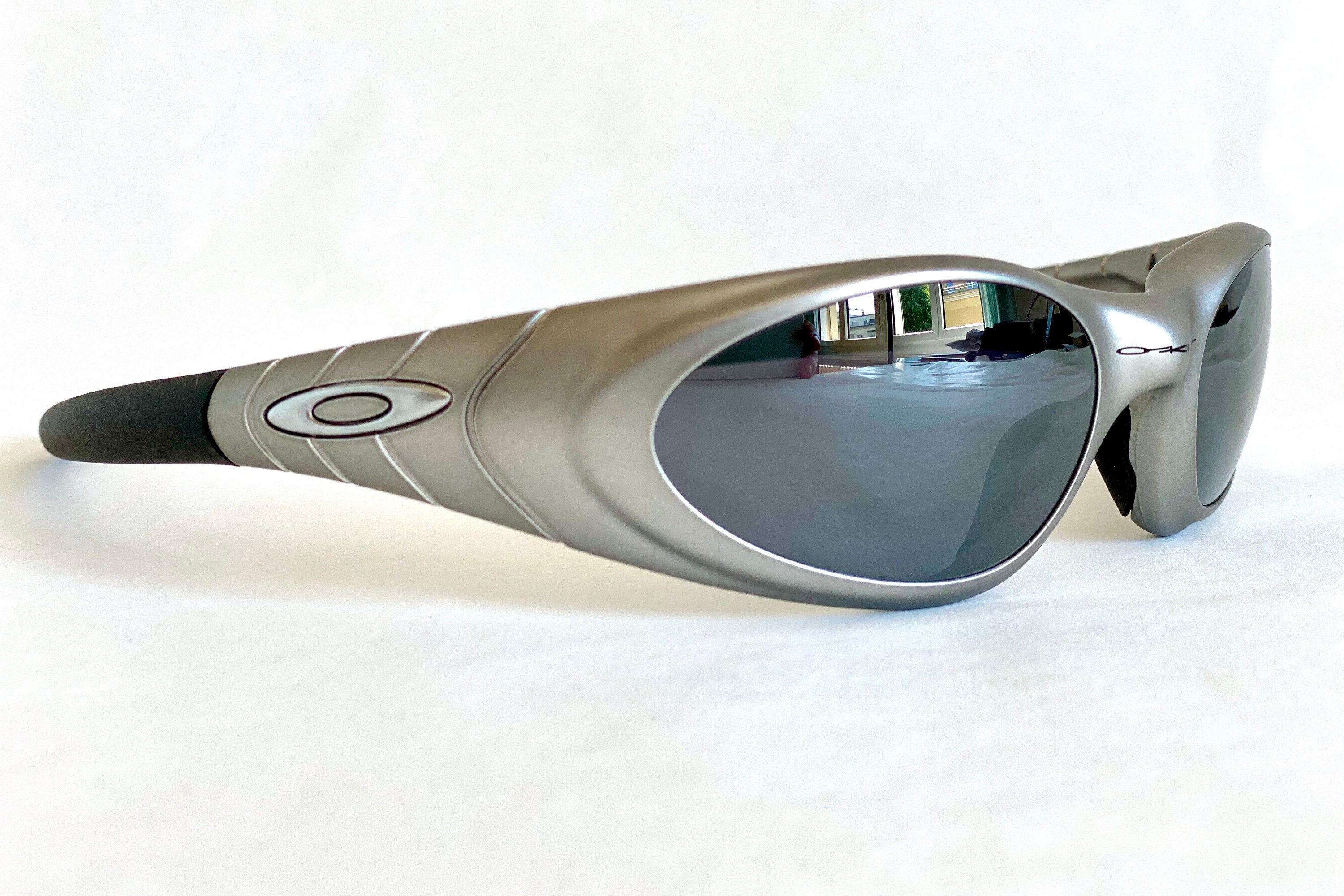 2000 Oakley Eye Jacket® 2.0 FMJ Black Iridium Vintage Sunglasses