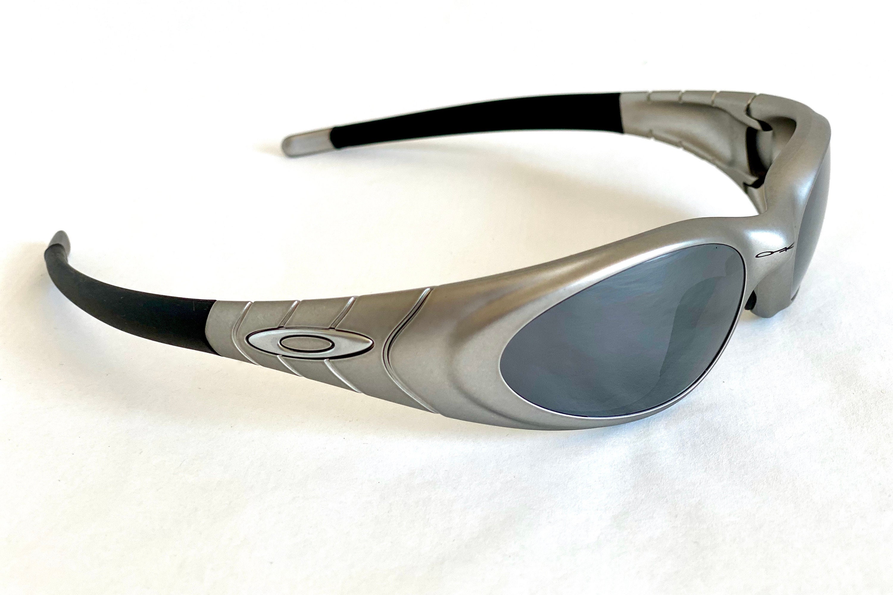 2000 Oakley Eye Jacket® 2.0 FMJ Black Iridium Vintage Sunglasses – Full ...