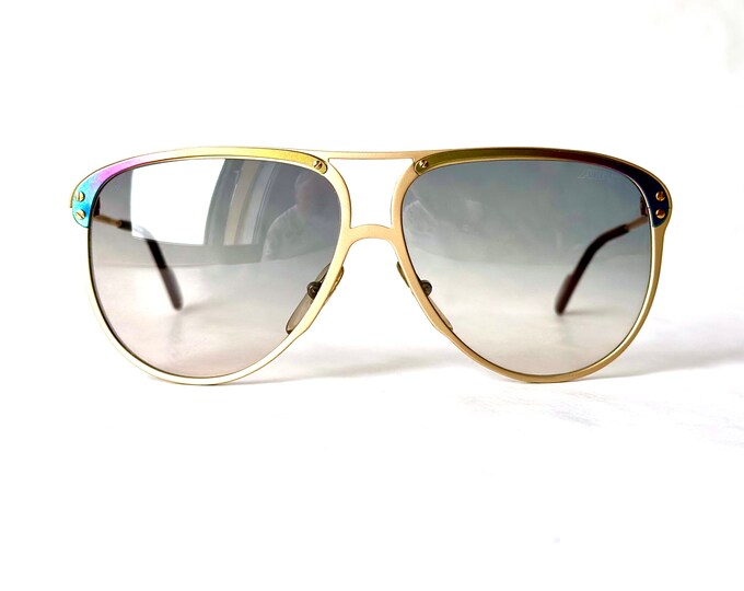 Vintage Alpina M3 Titan Sonnenbrille New Old Stock Made in West Germany in den 1980er Jahren