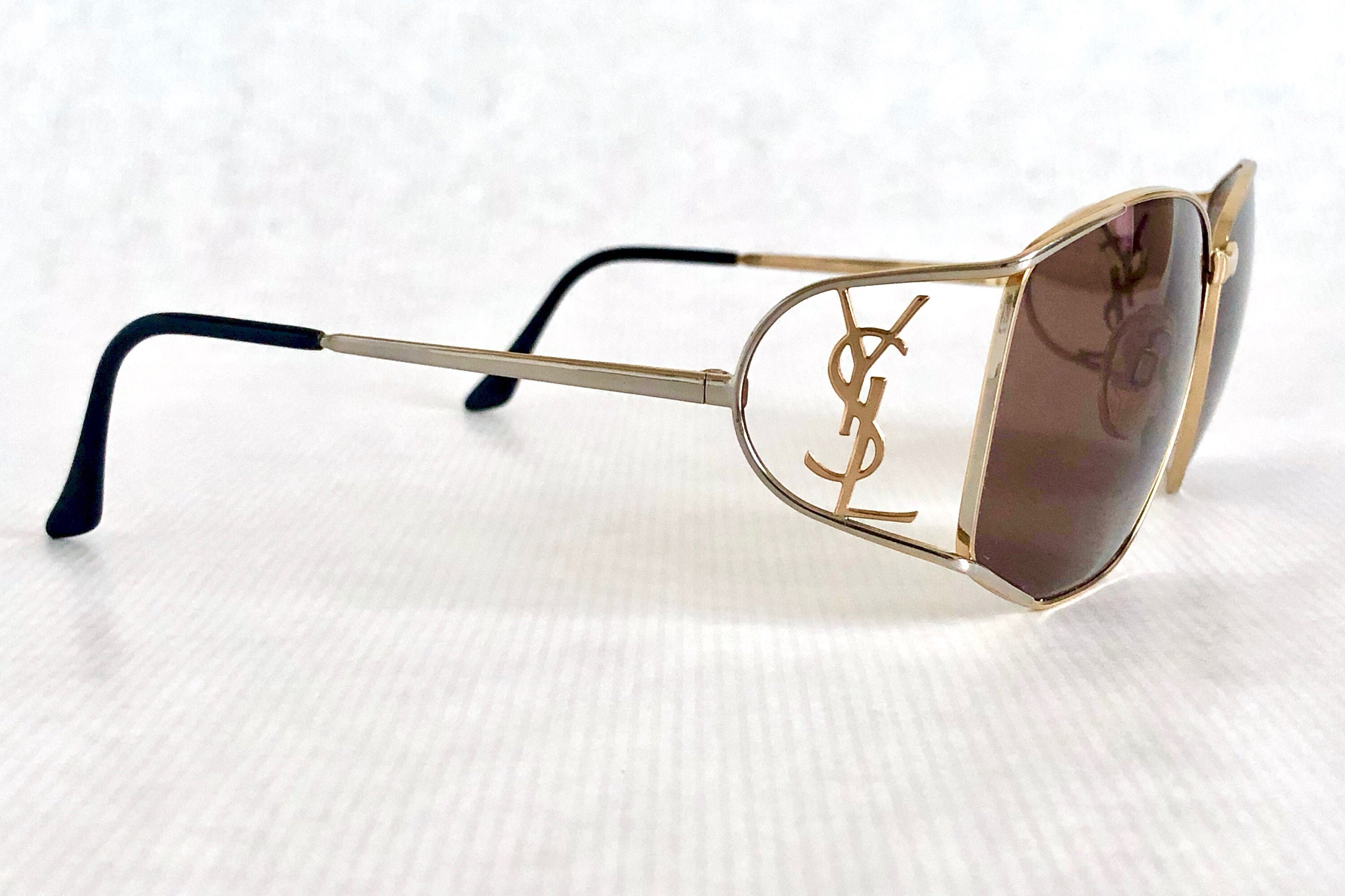 Yves Saint Laurent YSL 6008 Y116 Vintage Sunglasses New Old Stock
