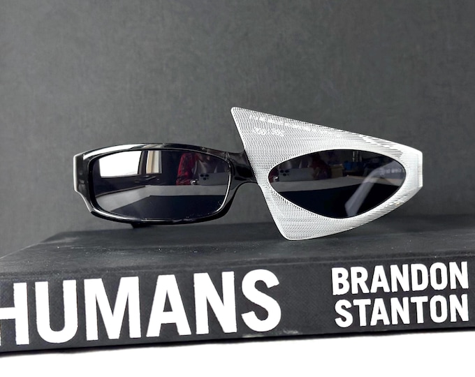 Vintage Alain Mikli 0006 Sunglasses: Asymmetrical Limited Edition, France