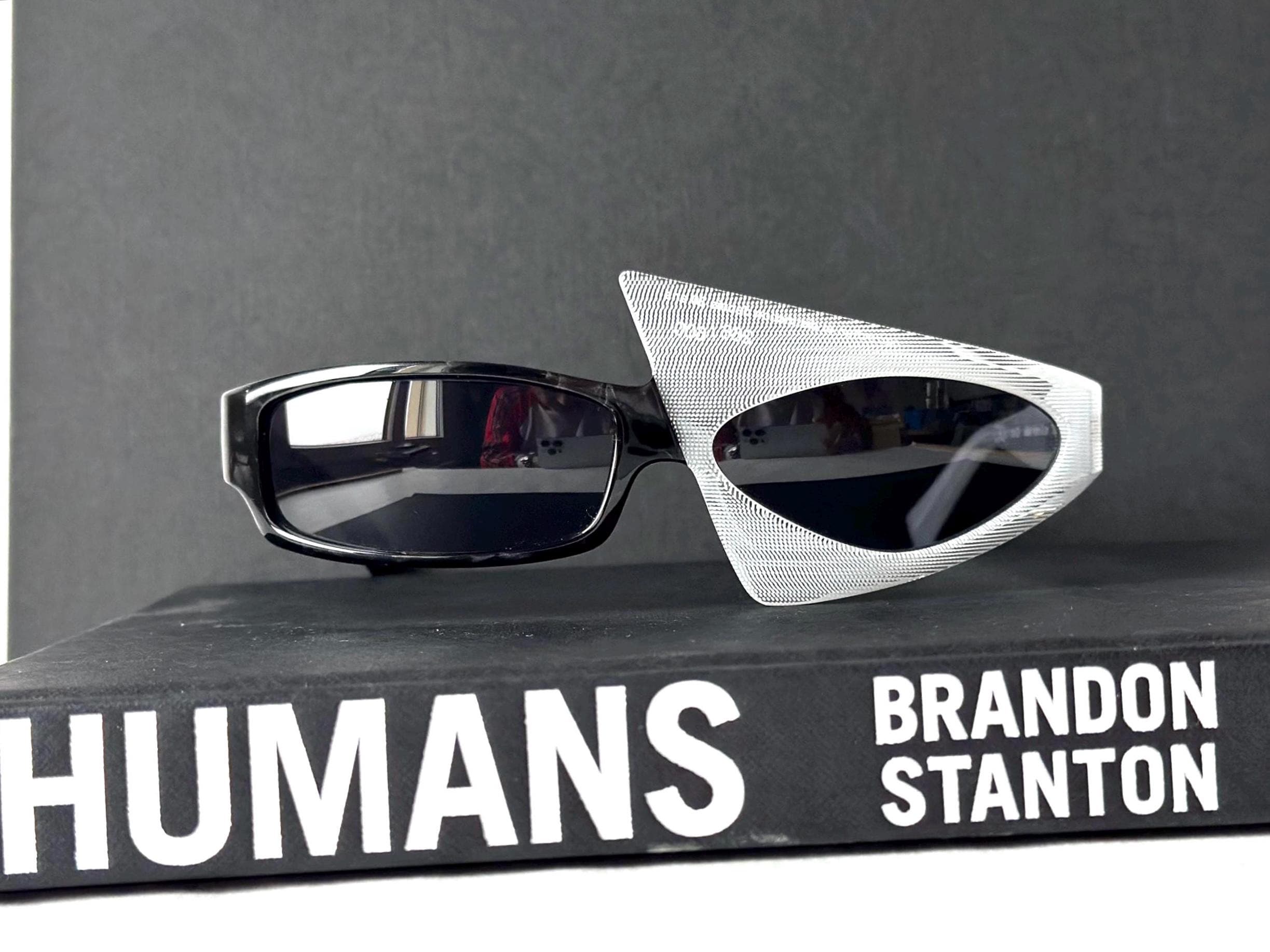 Vintage Alain Mikli 0006 Sunglasses: Asymmetrical Limited Edition