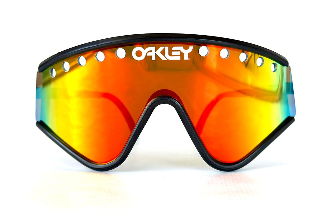 Vintage 1988 Oakley Factory Pilot Eyeshade Sunglasses Full Set Etsy