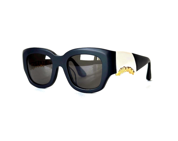 Montague x Gentle Monster Heiress Gold Sunglasses New Old Stock Full Set