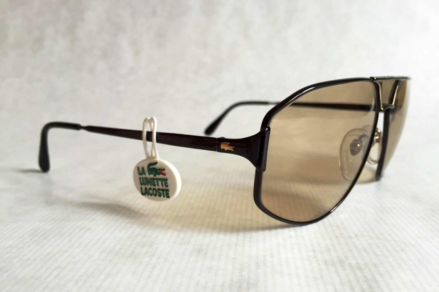 Lacoste 147/61 Photochromic Vintage Sunglasses Made in France New Old