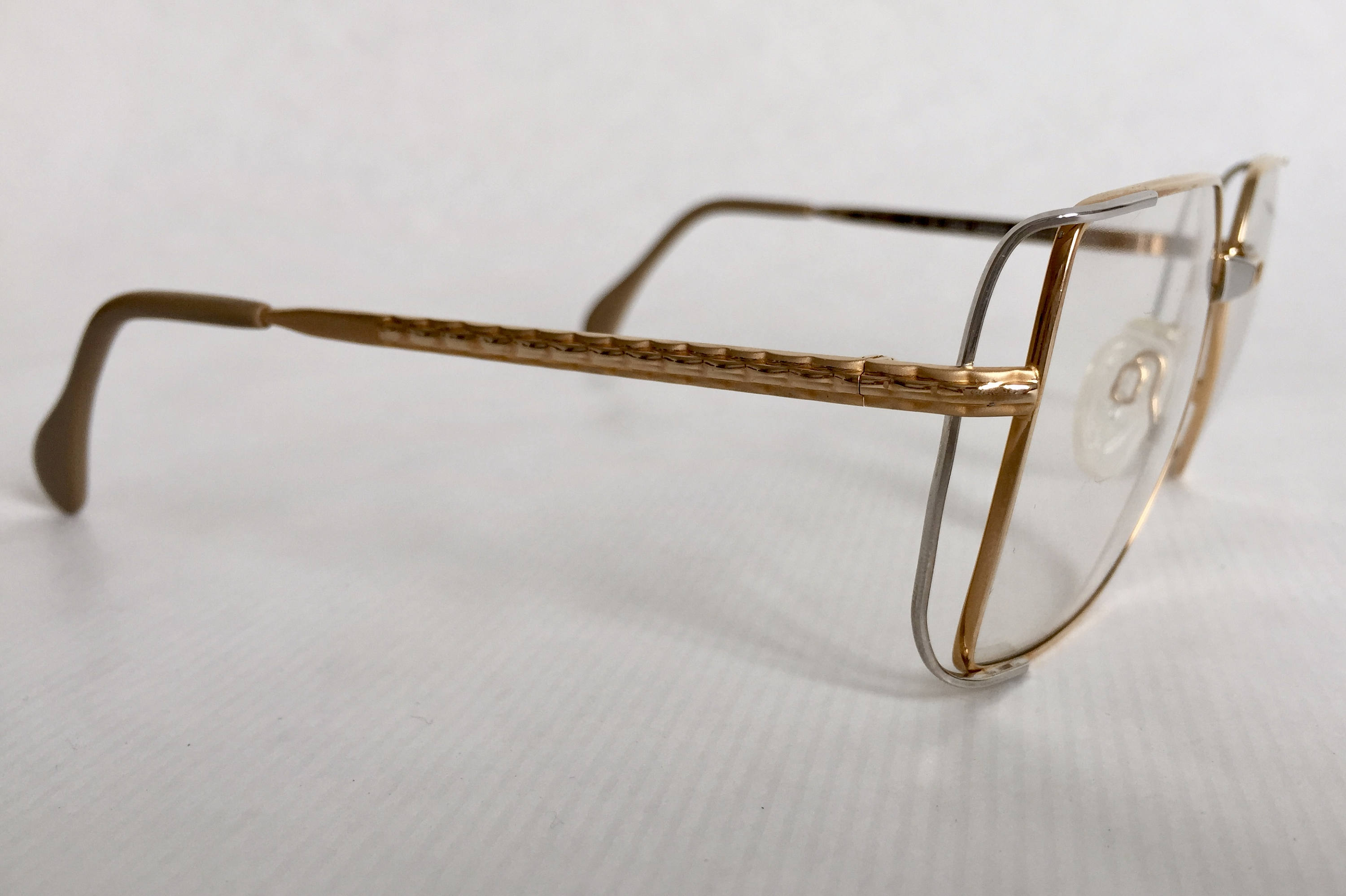 Lunettes Ovales Vintage Neostyle Boutique - Argent/bleu, Monture Métal, 56/16/135