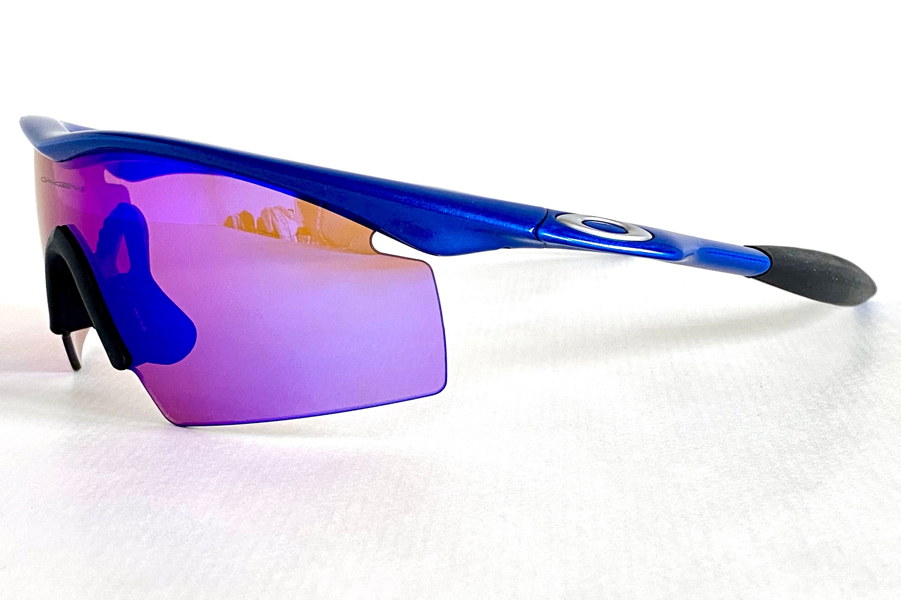 Vintage 1996 Oakley M Frame New Blue Sunglasses Full Set - Etsy