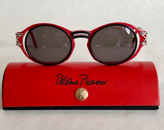 Paloma Picasso 8801 Vintage Sunglasses – Including Case – New Old Stock