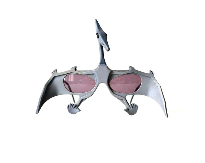 Vintage Anglo American Eyewear Pterodactyl Sunglasses New Old Stock Made in England in the 1970s