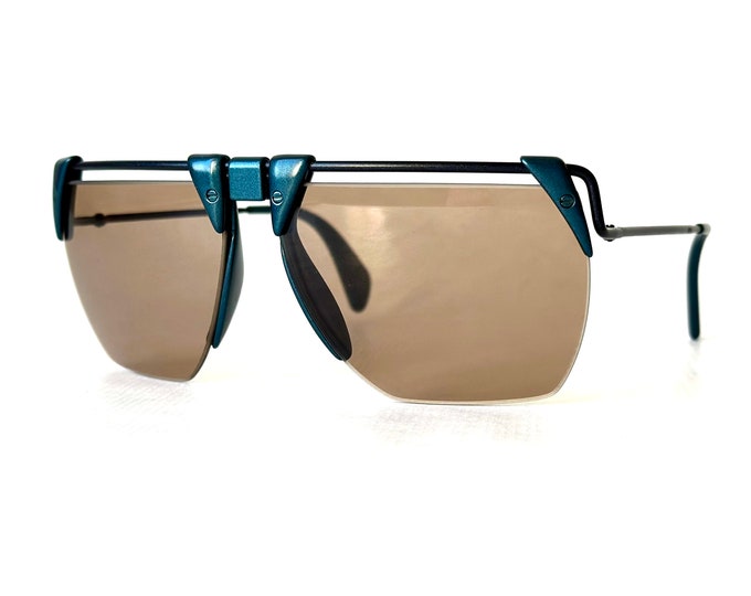 Vintage Rodenstock Supersonic Sunglasses: 1980s Austrian Design