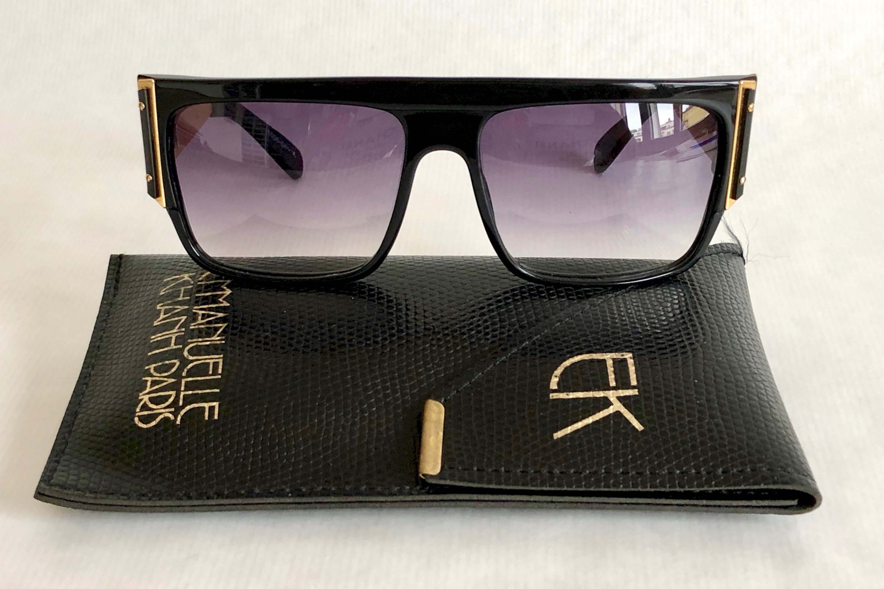 Emmanuelle Khanh 1000GM16 Vintage Sunglasses Made in France