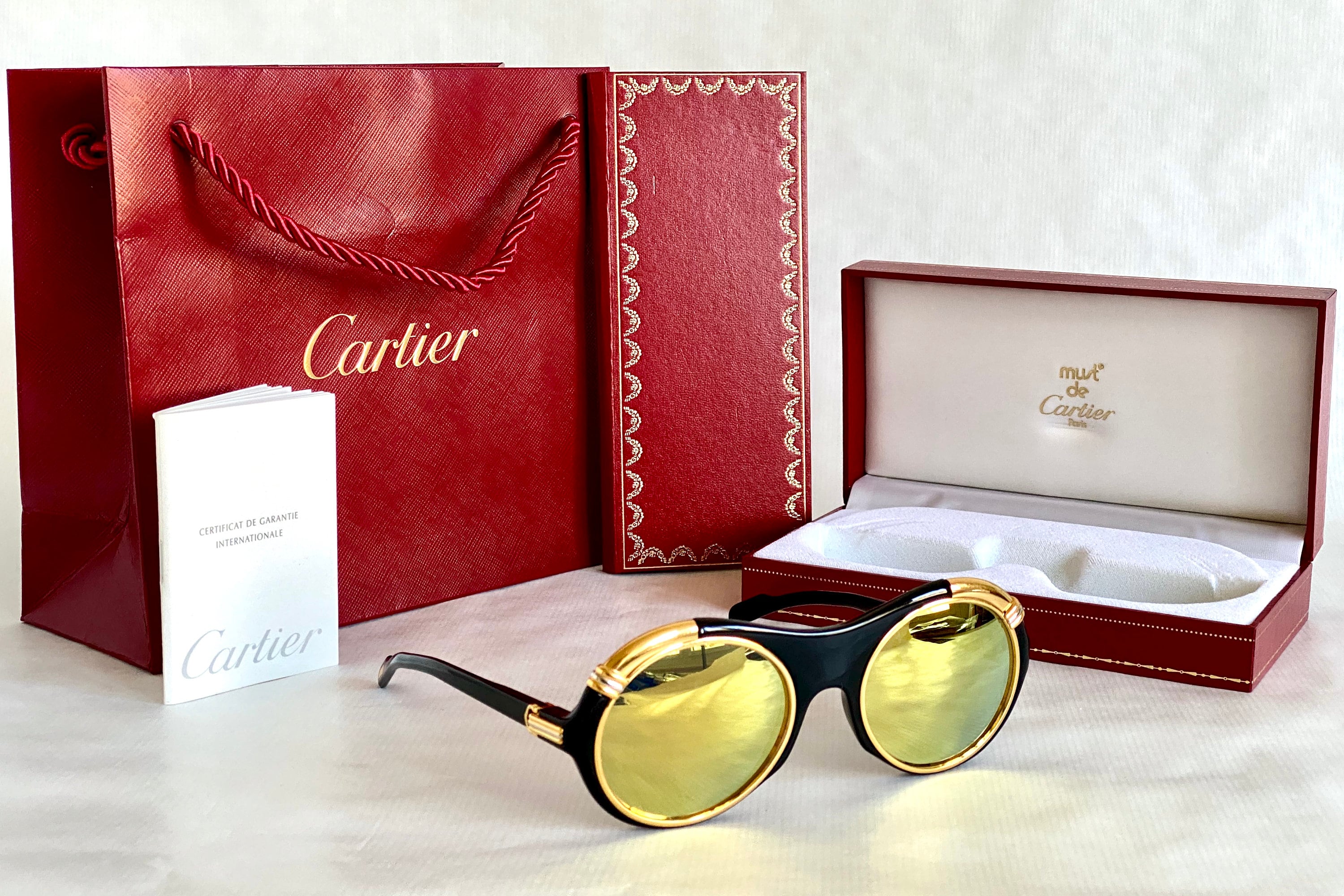 vintage cartier diabolo sunglasses