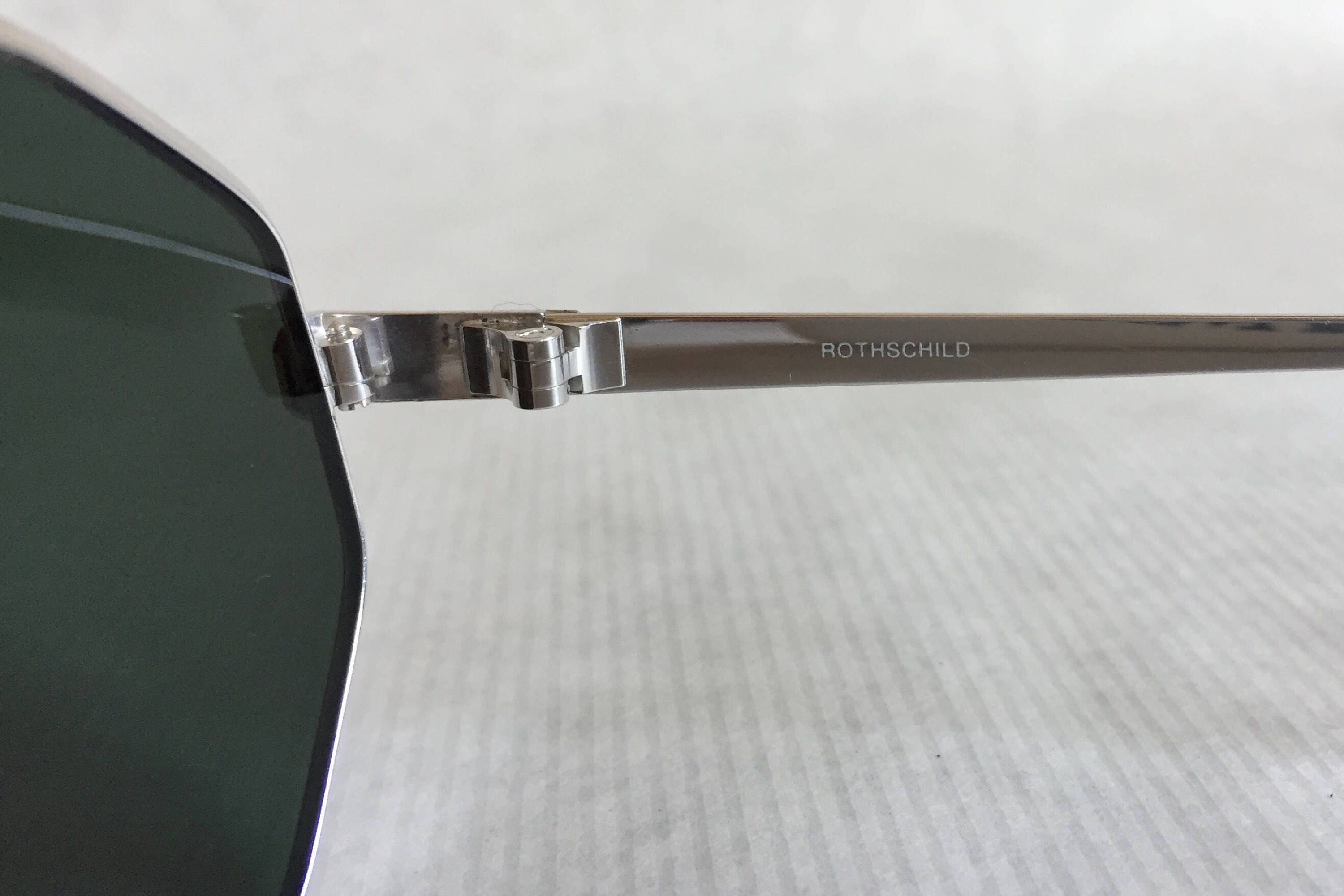 Roman Rothschild Of Switzerland R7 Vintage Sunglasses New Old Stock