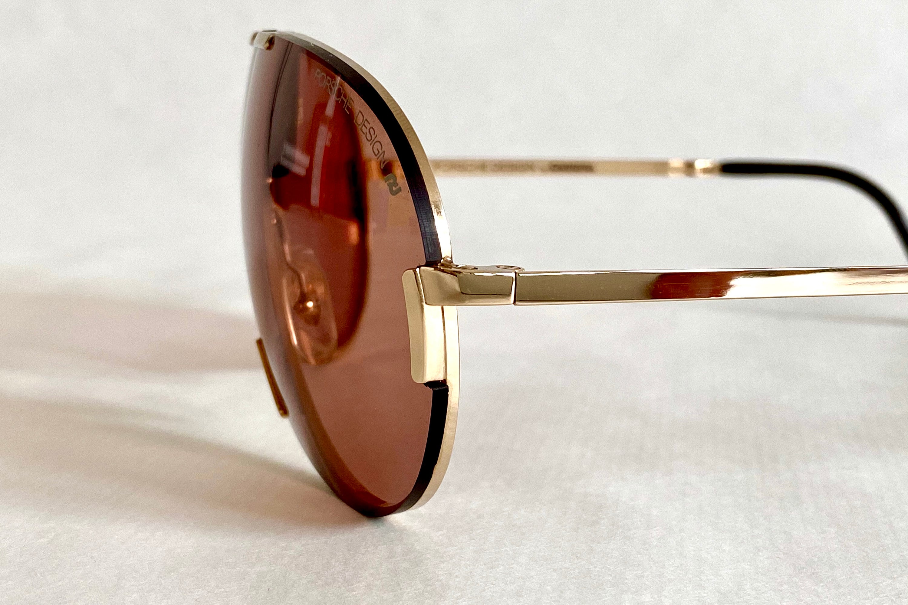 Vintage Porsche Design by Carrera 5629 40 Folding Shield Sunglasses ...