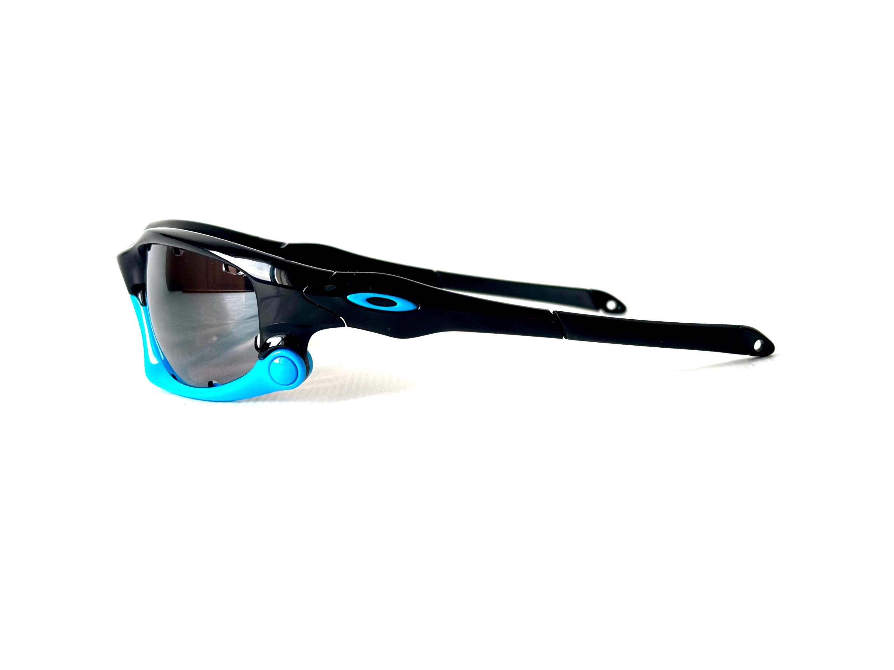 Vintage Oakley Split Jacket™ Vented Polished Black Vintage Oakley Split Jacket™ Vented Polished Black