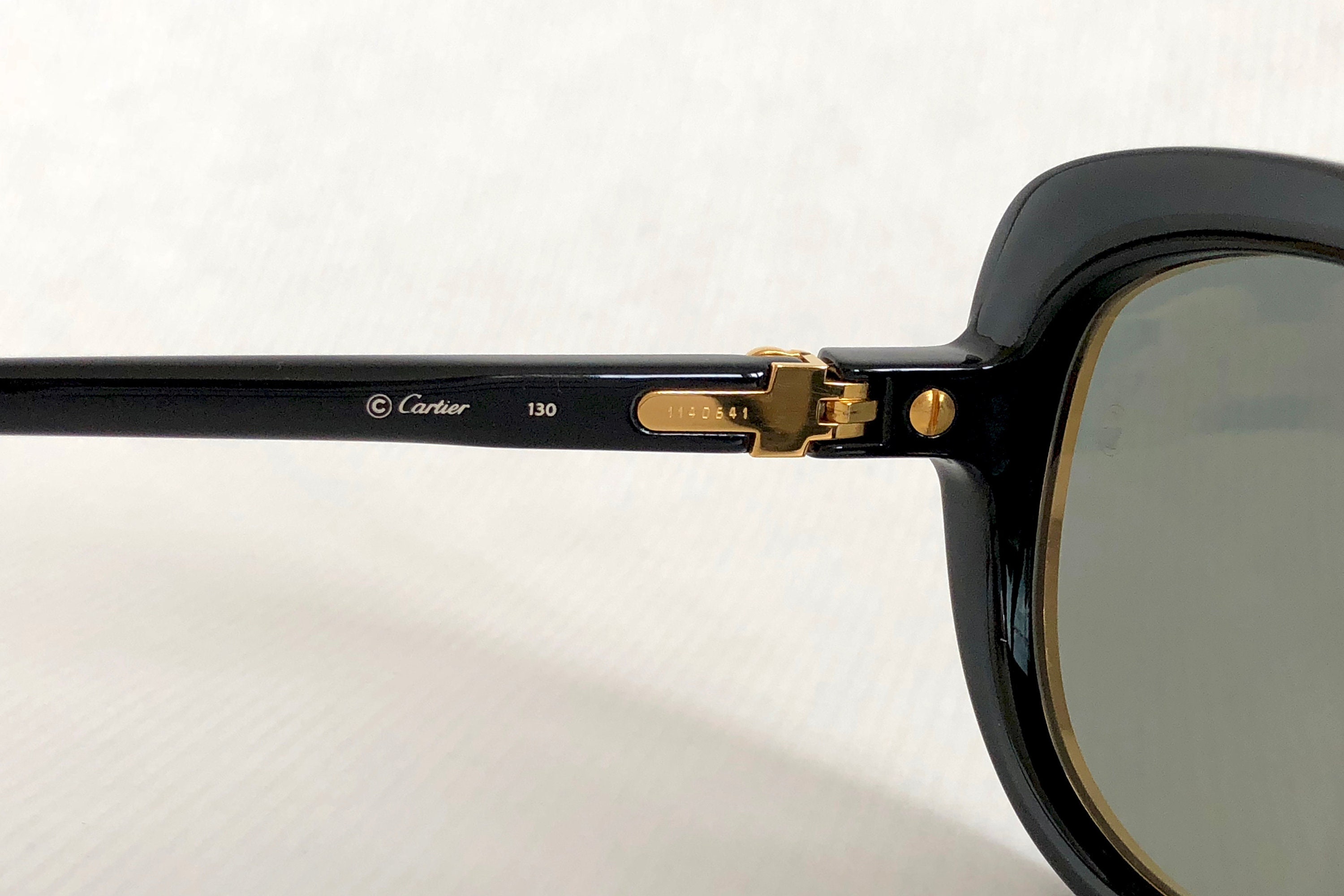Cartier Conquête Vintage Sunglasses - Full Set - New Old Stock