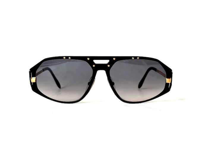 Vintage Alpina M1/A50 Sunglasses: Full Set NOS 24k GP Made in Germany 1991