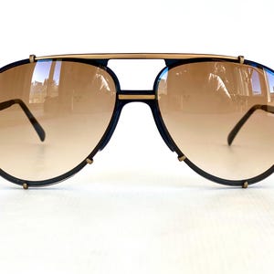 Vintage Michel Platini Numero 10 Sunglasses New Old Stock Including Two Sets of Lenses Made in Italy in 1989