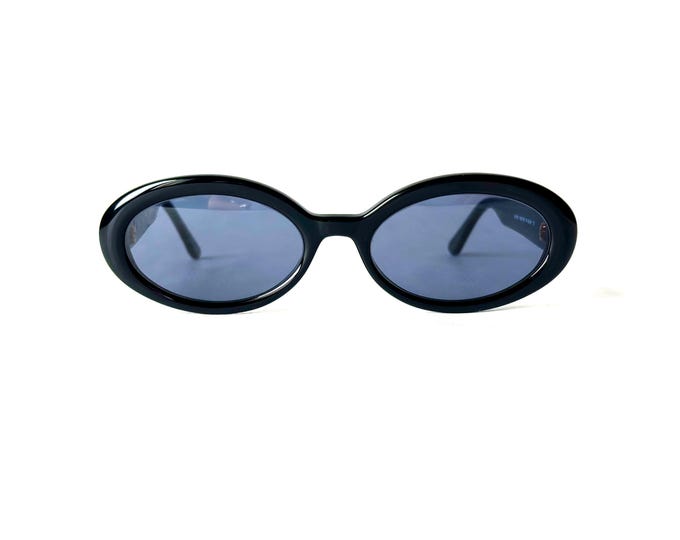 Vintage Michel Jordi MJ900 Sunglasses Limited Edition with Genuine Cowhide New Old Stock Made in Switzerland in 1993