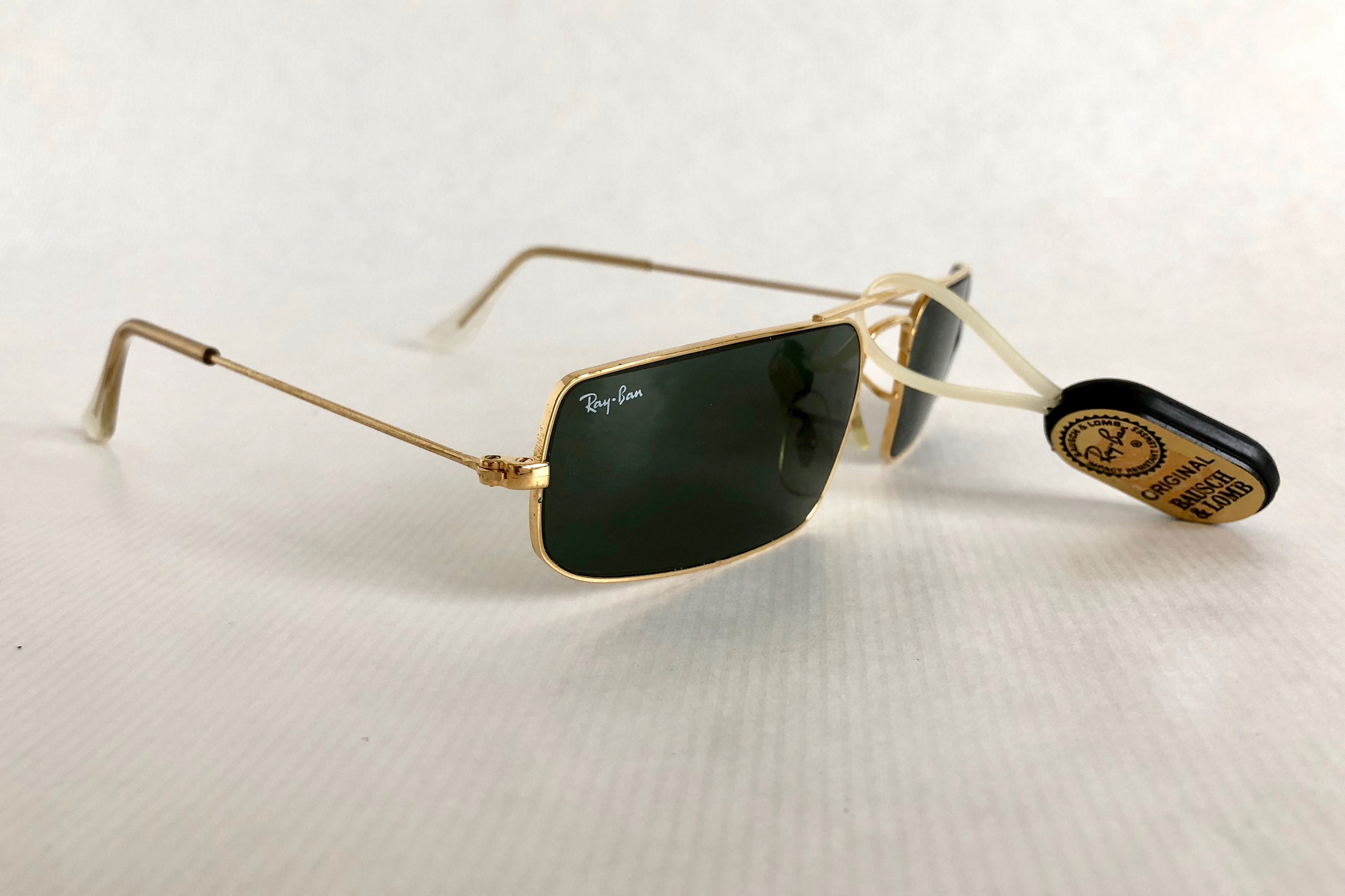 RayBan by Bausch & Lomb W1957 Vintage Sunglasses Full Set New Old Stock