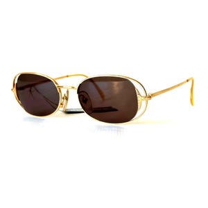 Óculos de sol vintage Jean Paul GAULTIER 56 3172, novo, estoque antigo, incluindo estojo Gaultier, fabricado no Japão na década de 1980