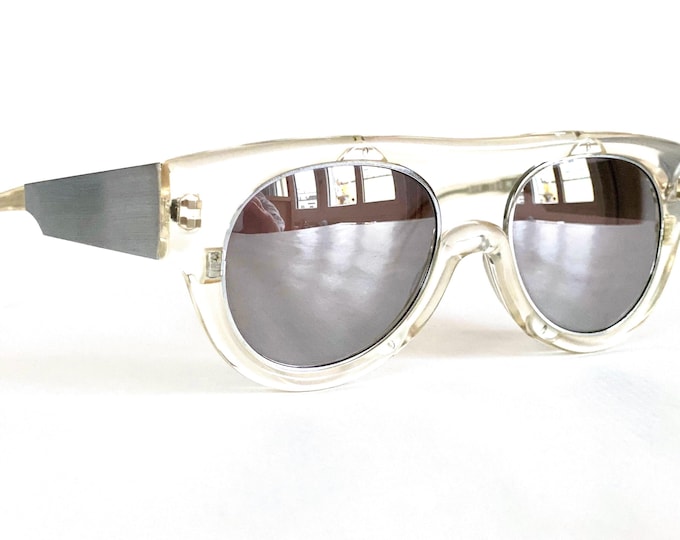 Vintage Claude Montana 560 100 von Alain Mikli Sonnenbrille Neue alte Lagerware Made in France im Jahr 1989