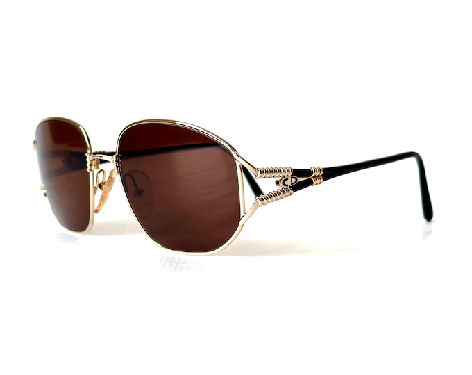 Vintage Christian Dior 2492 Sunglasses New Old Stock Including Case Made in Austria in the 1980s