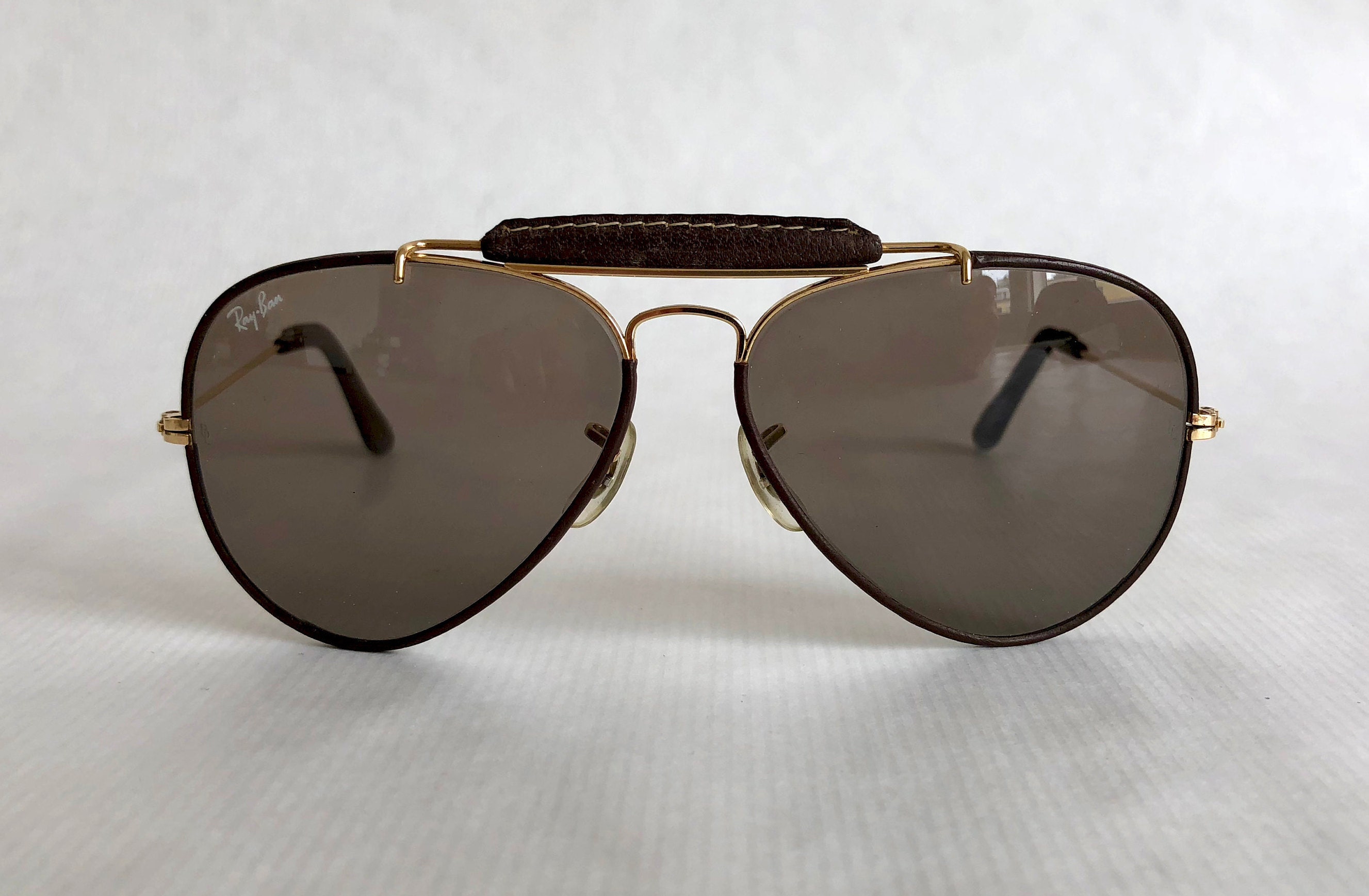 Ray-Ban Outdoorsman Leathers Ambermatic™ by Bausch & Lomb Vintage