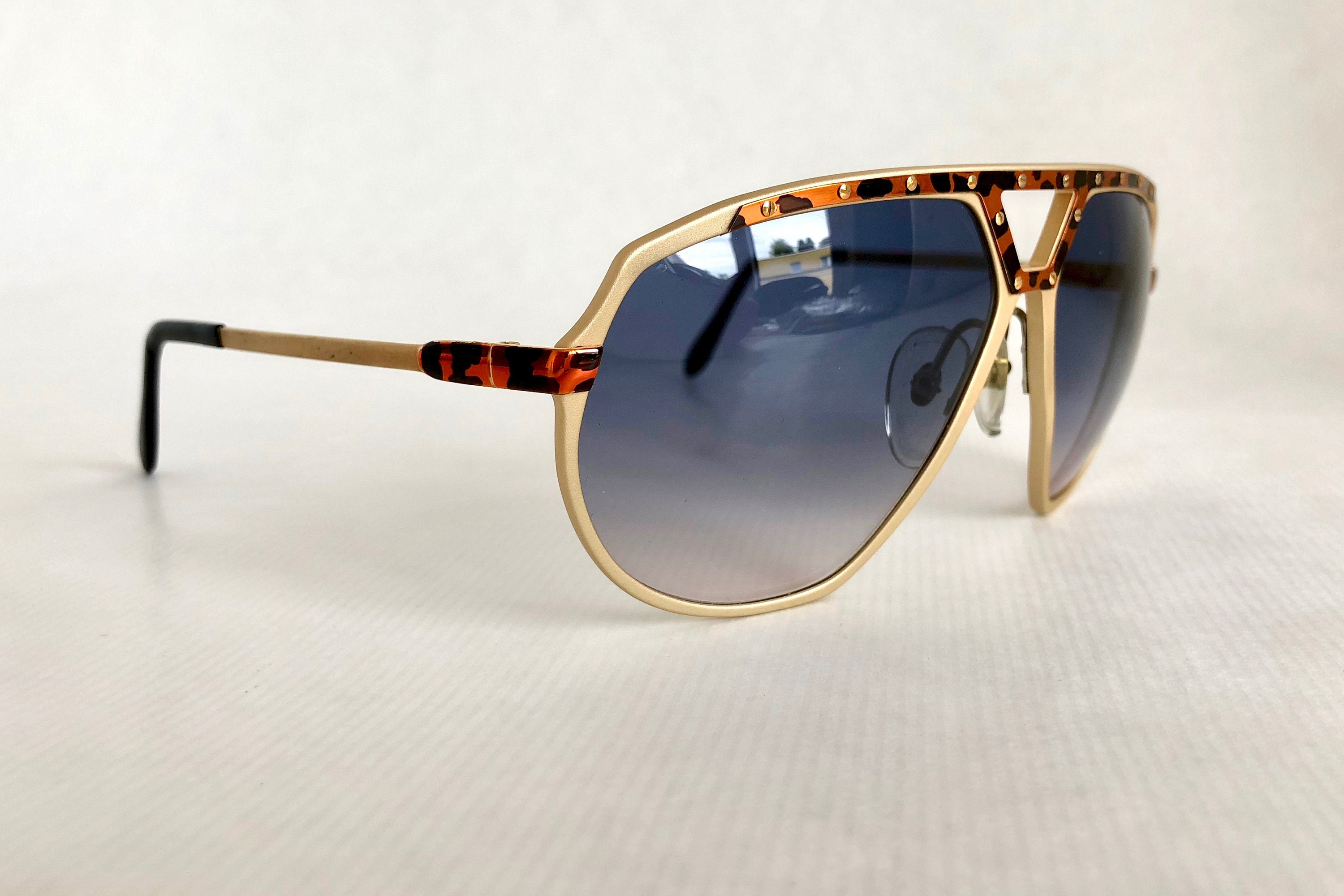 Vintage Alpina M1/8 24K Gold Sunglasses – New Old Stock – Full Set ...