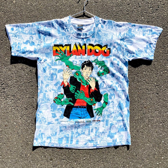 Vintage 1992 Dylan Dog All Over Print T 
